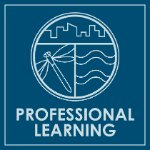 Groundswell Stewardship Initiative circular logo with "professional learning" beneath on February 29, 2024